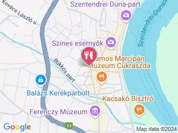 Regentag Kávézó Szentendre a térképen