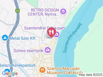Skanzen Pékség Szentendre a térképen