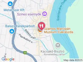 Szamos Múzeum Cukrászdája Szentendre a térképen