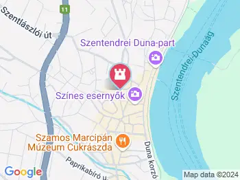 Szántó Emlék- és Imaház Szentendre a térképen