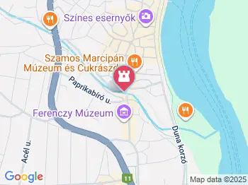 Szentendrei Evangélikus templom Szentendre a térképen