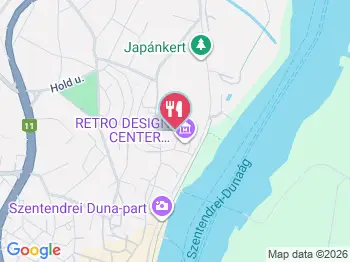 Teátrum Pizzabár Szentendre a térképen