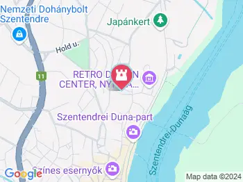 Üvegmúzeum Szentendre a térképen