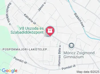 V-8 Vizes Nyolcas Uszoda és Szabadidőközpont Szentendre a térképen