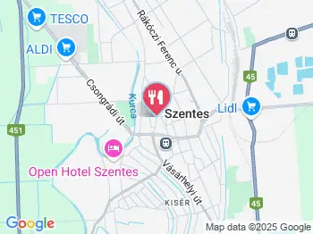 Pano Sport Pub Szentes a térképen