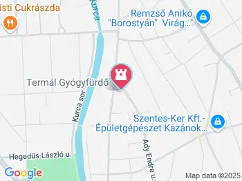 Dr Bugyi István Kórház, Gyógyfürdő és nappali Kórház Szentes a térképen