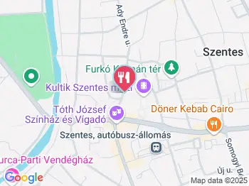 Center Söröző Szentes a térképen