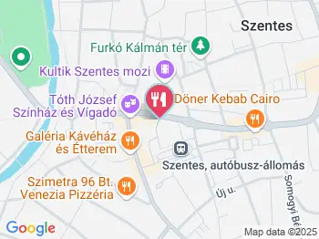 Dió Szentes a térképen