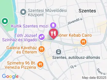 La'Bor Szentes a térképen