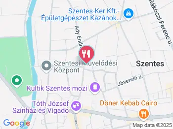 Lipóti Pékség & Kávézó Szentes a térképen