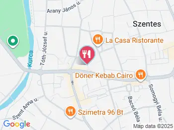 Panorama pub & bistro Szentes a térképen