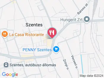 Roberto Gyros Gyorsétterem Szentes a térképen