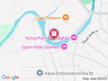 Szentesi Üdülőközpont Szentes a térképen