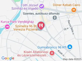 Venezia Pizzeria & Ristorante Szentes a térképen
