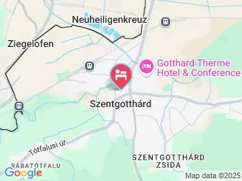 Borhotel Szentgotthárd a térképen