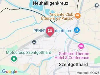 Főnix Vendégház Szentgotthárd a térképen