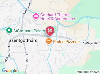 Villa Pergola Szentgotthárd a térképen