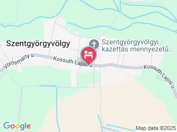 Szentgyörgyvölgy Vendégház Szentgyörgyvölgy a térképen