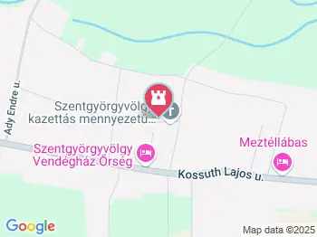 Szentgyörgyvölgyi Kazettás Mennyezetű Református Templom Szentgyörgyvölgy a térképen