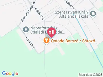 Öntöde Borozó-Söröző Szentkirályszabadja a térképen
