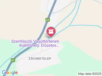 Szentlászló Vasúttörténeti Kiállítóhely Szentlászló a térképen