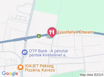 Ezüstfenyő Étterem Szentlőrinc a térképen