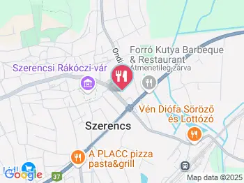 Halász Cukrászda Szerencs a térképen