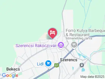 Rozsnyai Kúria Szerencs a térképen