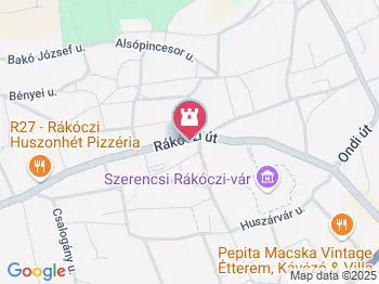 Szerencsi Fürdő és Wellnessház Szerencs a térképen