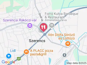 Taverna Étterem Szerencs a térképen