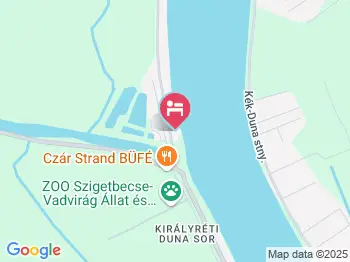 Duna Party Vendégház Szigetbecse a térképen