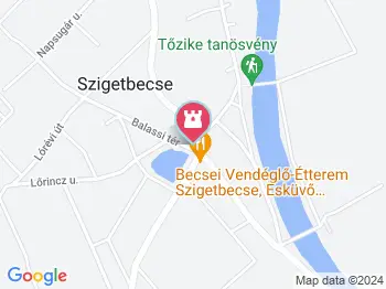 Életfa Szigetbecse a térképen