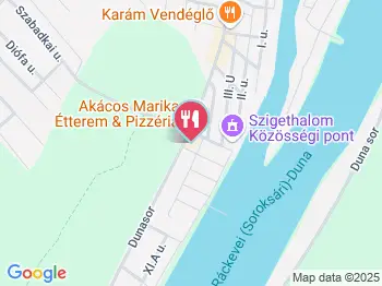 Akácos Marika Étterem & Pizzéria Szigethalom a térképen