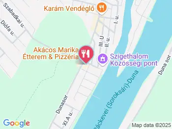 Játszótéri Fagyizó Szigethalom a térképen