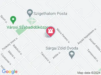 Szent István-szobor Szigethalom a térképen