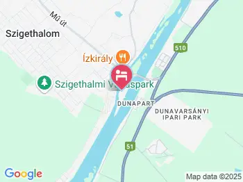 Szigethalmi Ifjúsági Tábor és Üdülő Szigethalom a térképen