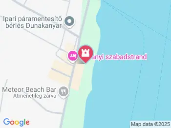 Horányi szabadstrand Szigetmonostor a térképen