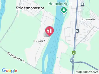 Meteor Beach Étterem Szigetmonostor a térképen