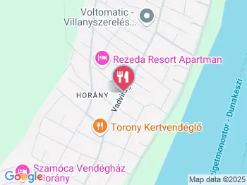 Torony Kertvendéglő Szigetmonostor a térképen