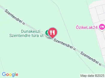 Vasmacska Büfé Szigetmonostor a térképen