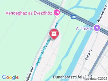 Czuczor-sziget Szigetszentmiklós a térképen