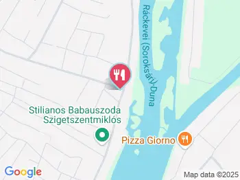Duna Kincse Fancsek Vendéglő Szigetszentmiklós a térképen