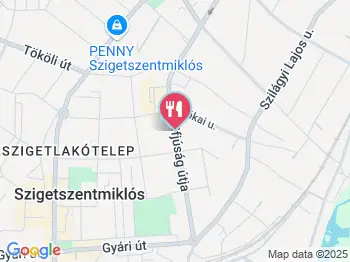 Fagyizó Szigetszentmiklós a térképen