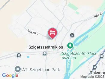 Krisztina Szálláshely Szigetszentmiklós a térképen