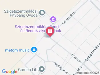 Oázis Wellness Park Szigetszentmiklós a térképen