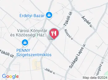 Sunny Ételbár Szigetszentmiklós a térképen