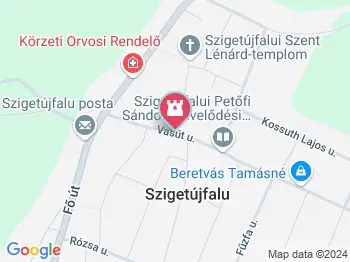 Német Nemzetiségi Kiállítóhely és Közösségi Ház Szigetújfalu a térképen