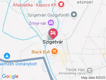 Anita Vendégház Szigetvár a térképen