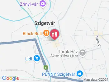 Belvárosi Kávéház & Vinotéka Szigetvár a térképen