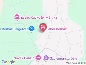 Fehér Borház Szigetvár a térképen